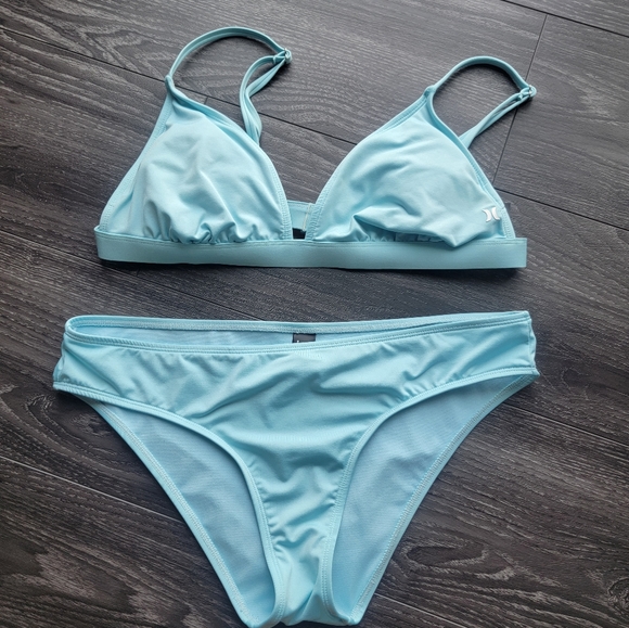 HURLEY light Blue bikini XL - Picture 1 of 6